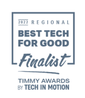 Timmy Award Badge, Best Tech for Good finalist